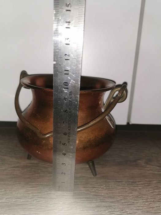 Мідний казанок вінтаж