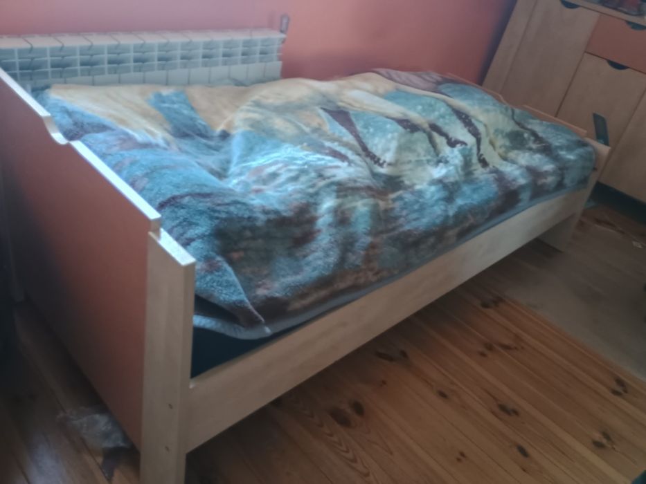 Komoda młodzieżowa łososiowa