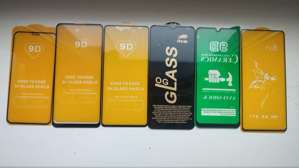 Лот захисних стекол до різних телефонів iphone