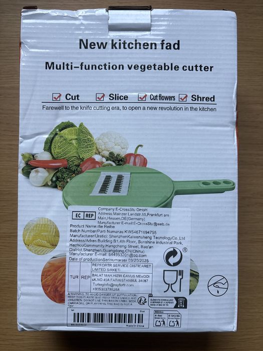 Zestaw do tarcia siekania obierania