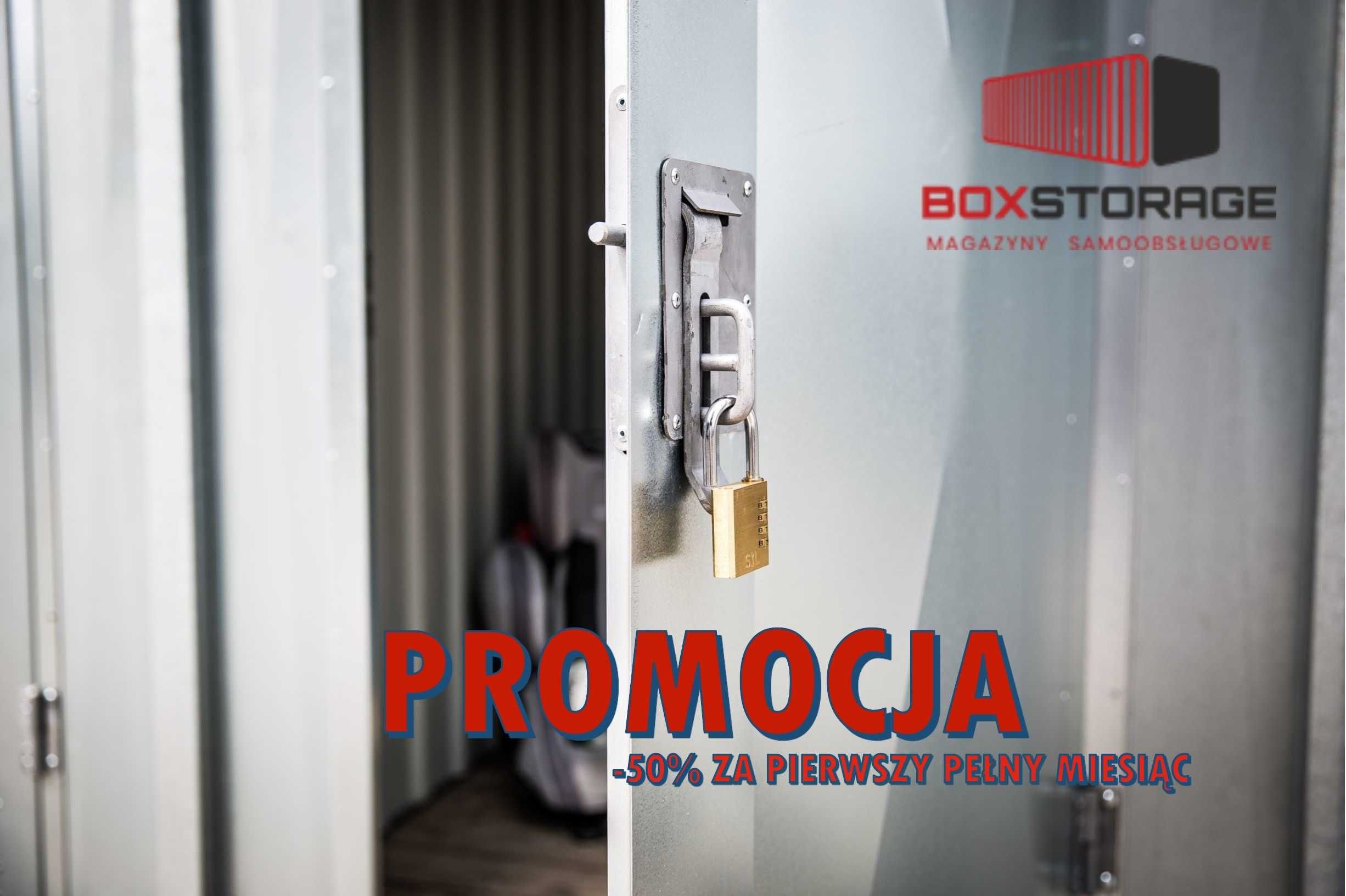 Magazyn samoobsługowy do wynajęcia 9m2 PROMOCJA -50%
