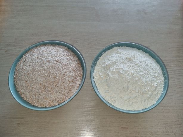 Mąka i otręby orkiszowe