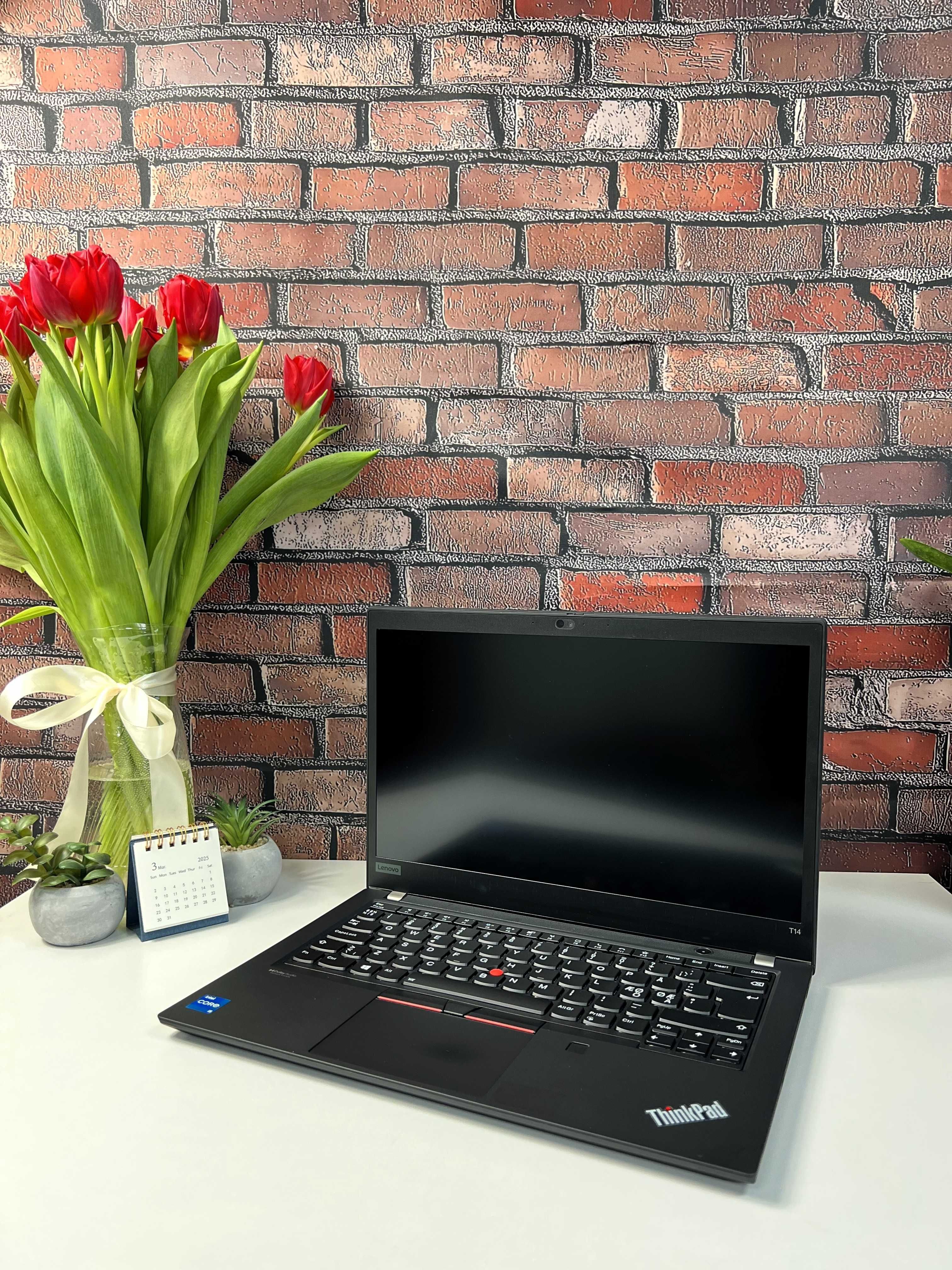 Ноутбук Lenovo ThinkPad T14 Gen 2·i5-1135G7·8GB+SSD256GB·14"IPS