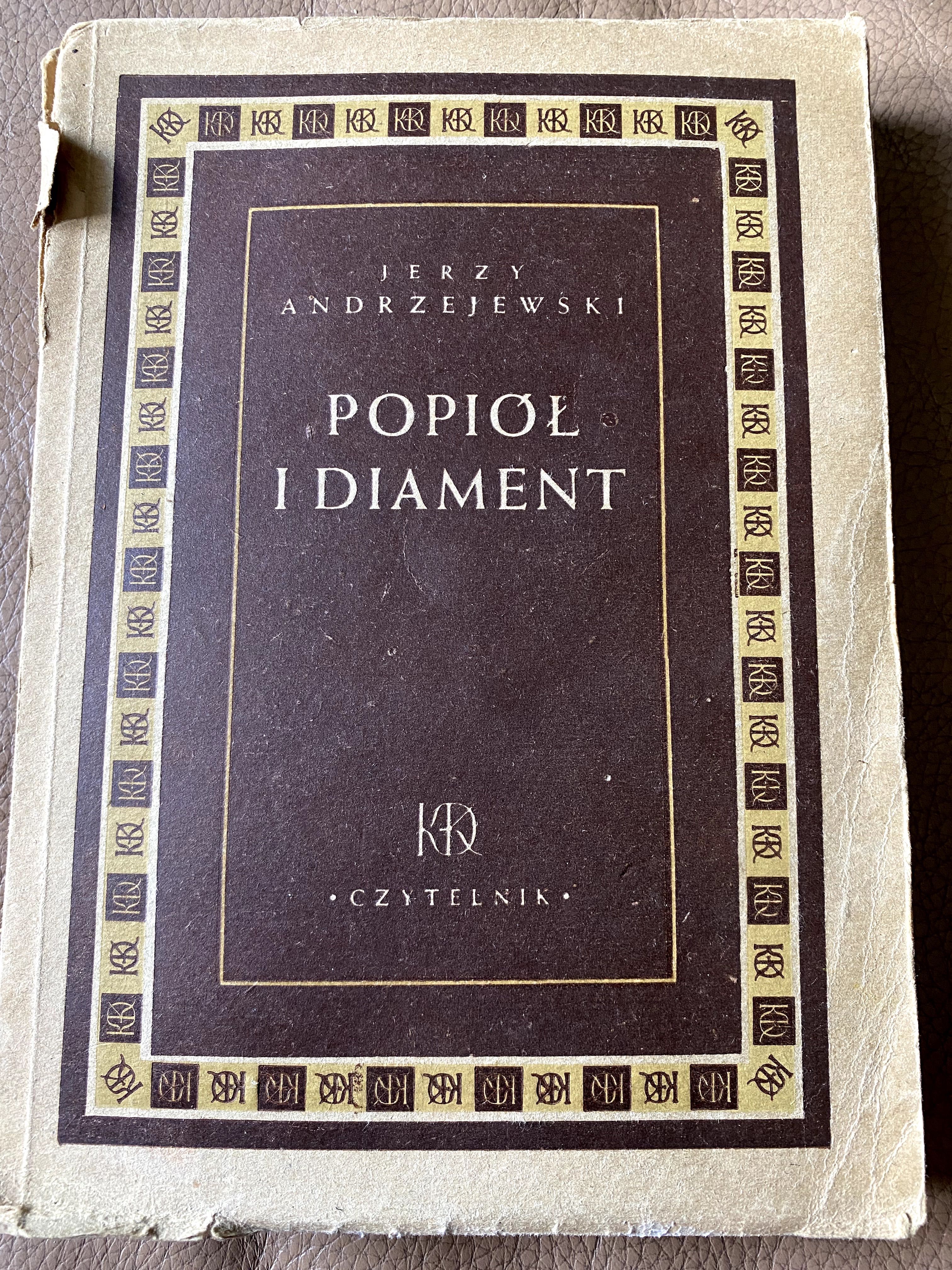 Popiół i diament Jerzy Andrzejewski 1948