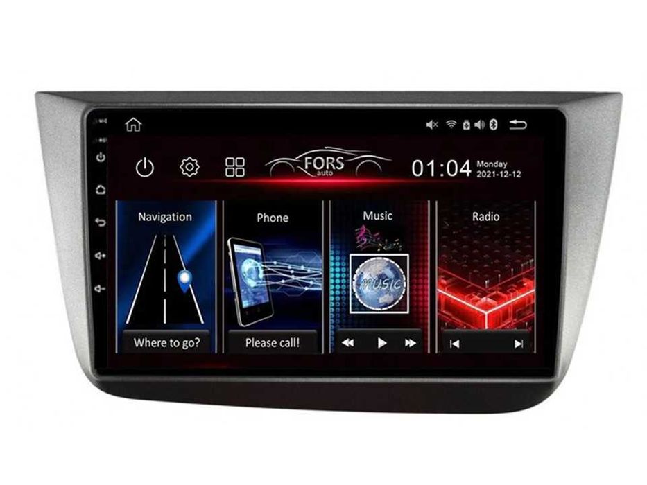 Radio samochodowe Android Seat Altea (9