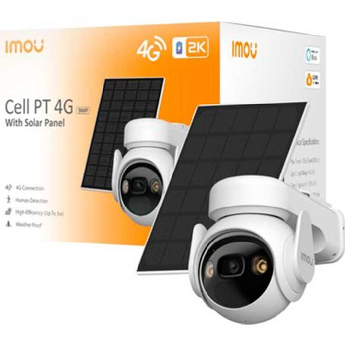 Відеокамера Imou Cell PT 4G KIT 2 (B7ED-5M0TEA-EU) з сонячною панеллю