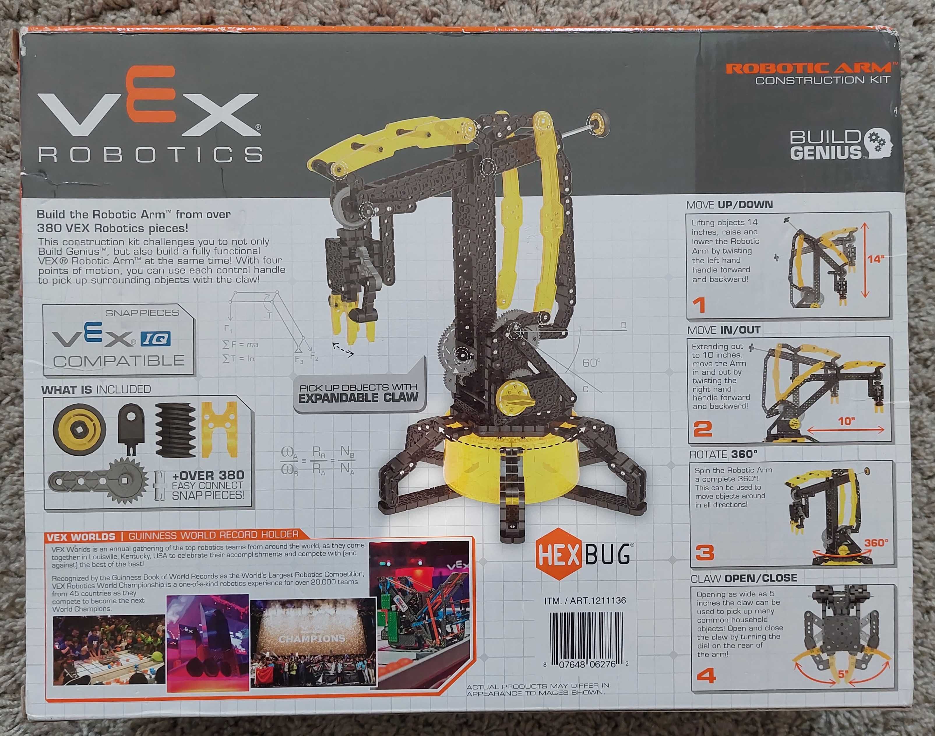 HexBug VEX Robotics Ramię robota (Robotic Arm) + GRATIS