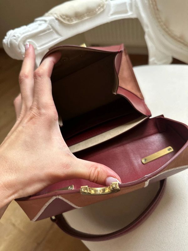 Mini bag Zac Posen Amelia Cinnamon