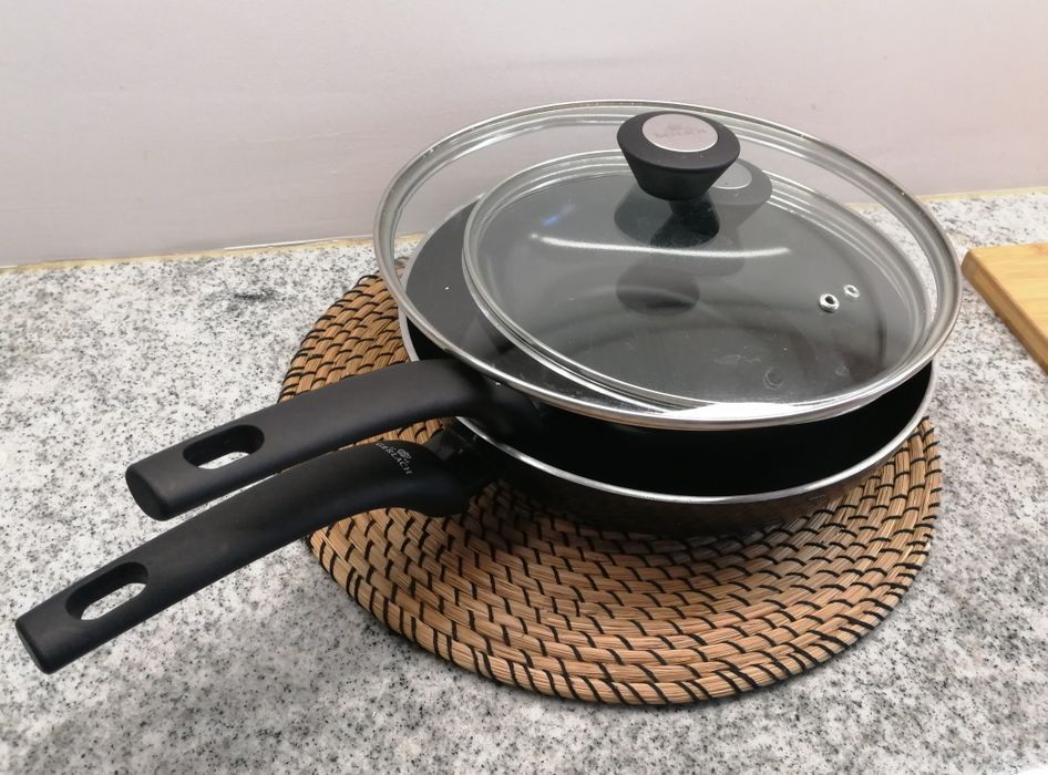 Patelnie Gerlach z pokrywkami 24 i 28 cm na każdą kuchenkę