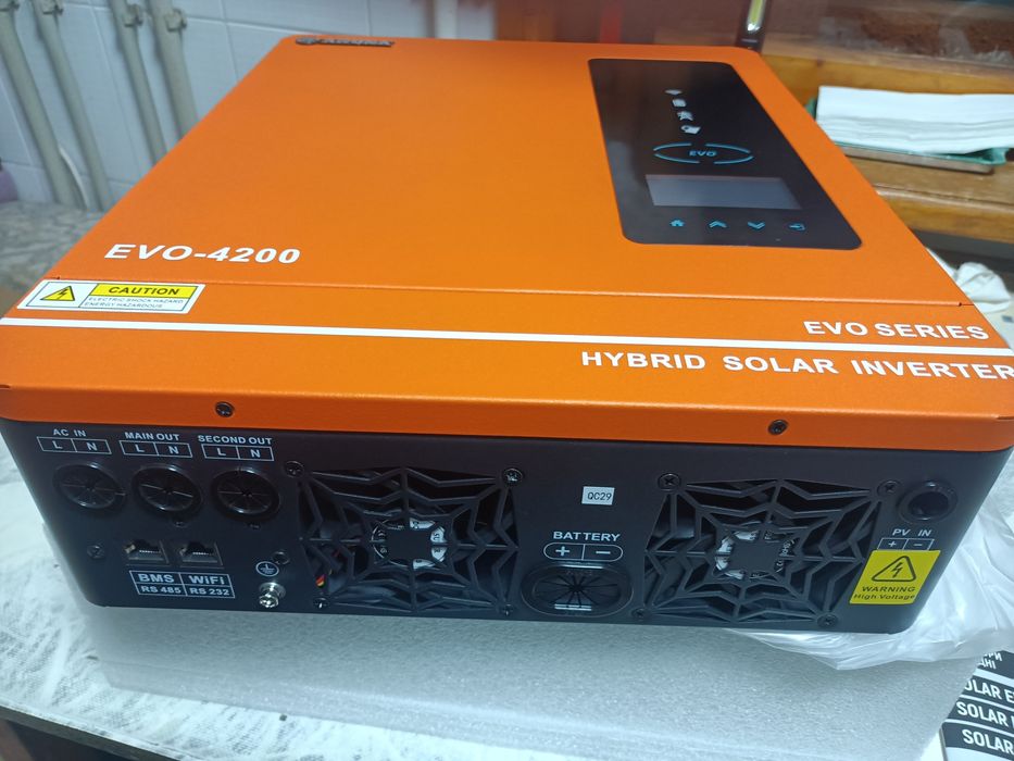4.2 кВт Комплект резервного живлення Гібридний інвертор Solar EVO4200В