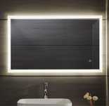 Lustro łazienkowe LED 50x70 cm