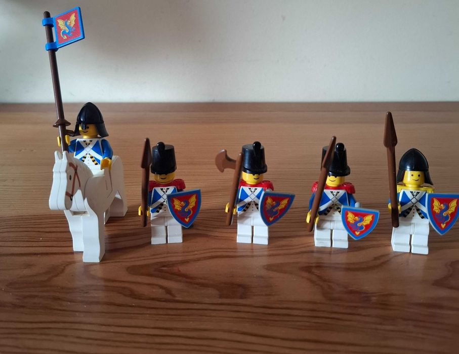 Lego Bonecos Figuras Cavaleiro, Soldados Guardas Imperiais Blue Coats