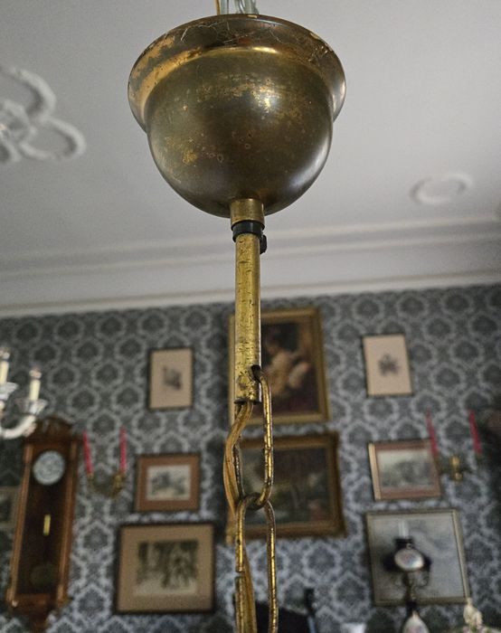 Lampa wisząca żyrandol latarenka Kalisz