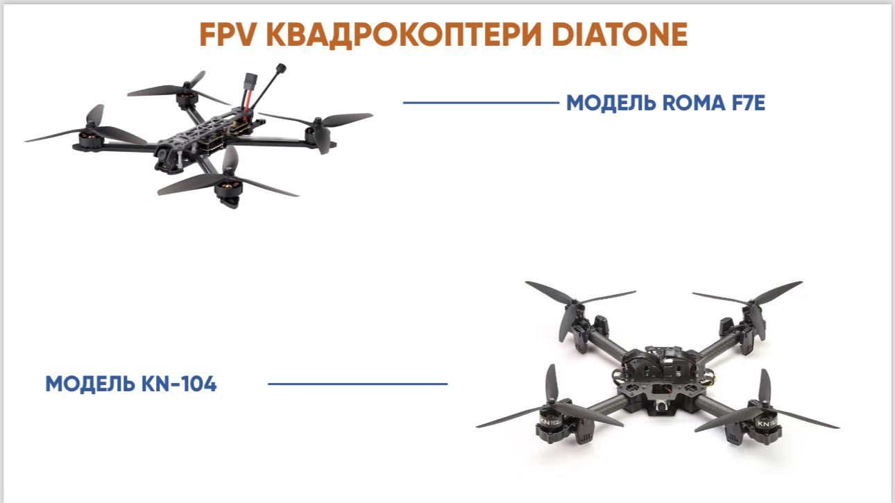 FPV дрони 7" дюймів з батареей  В НАЯВНОСТІ