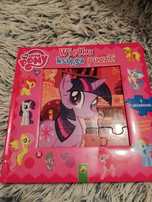My little Pony książka puzzle