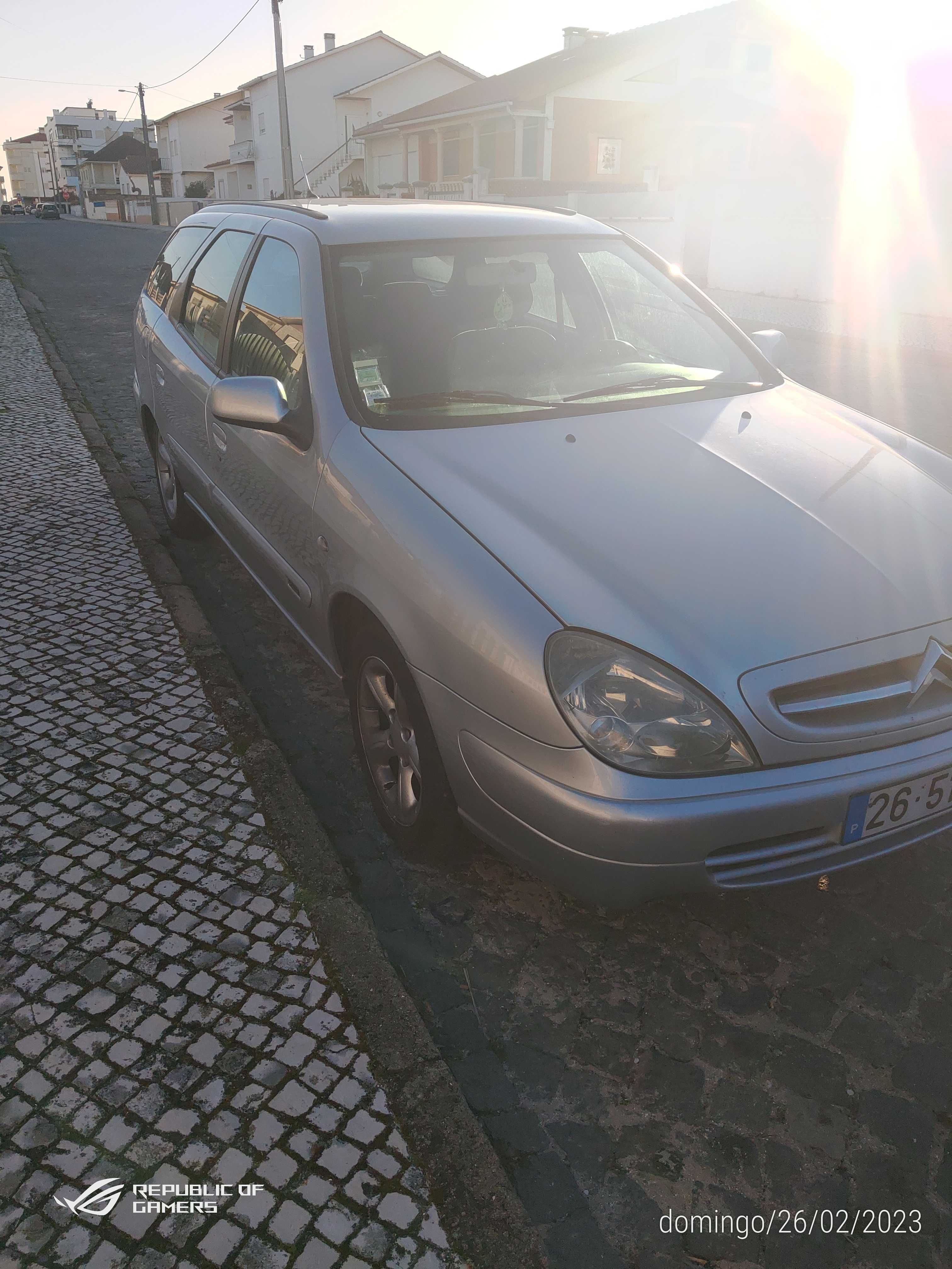 Citroėn xchara carrinha 2.0 HDI,90cv de 2001 do 1 , com 273.000 KLM.