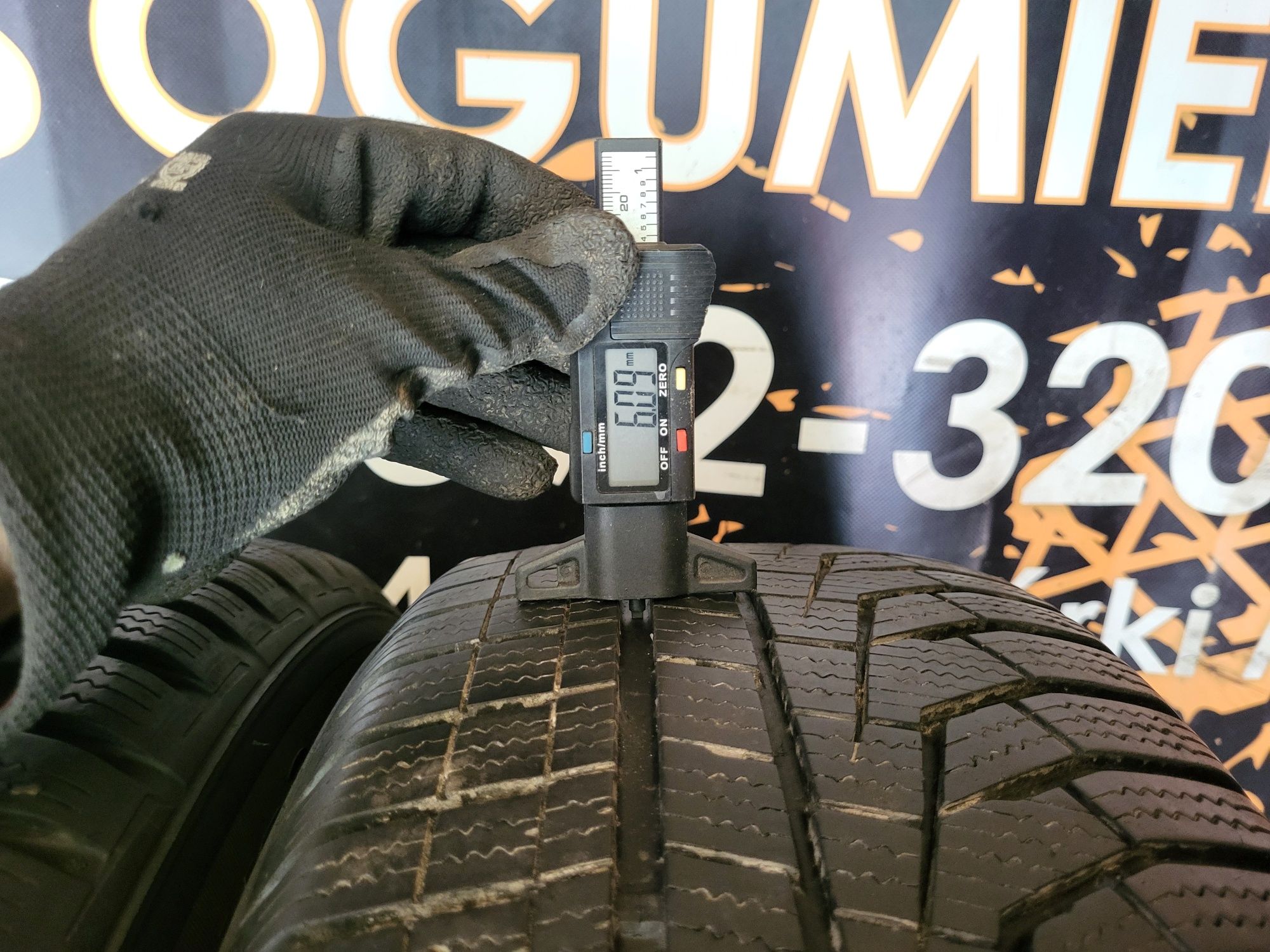 Opony zimowe 215/60/16 Hankook 18rok 6mm