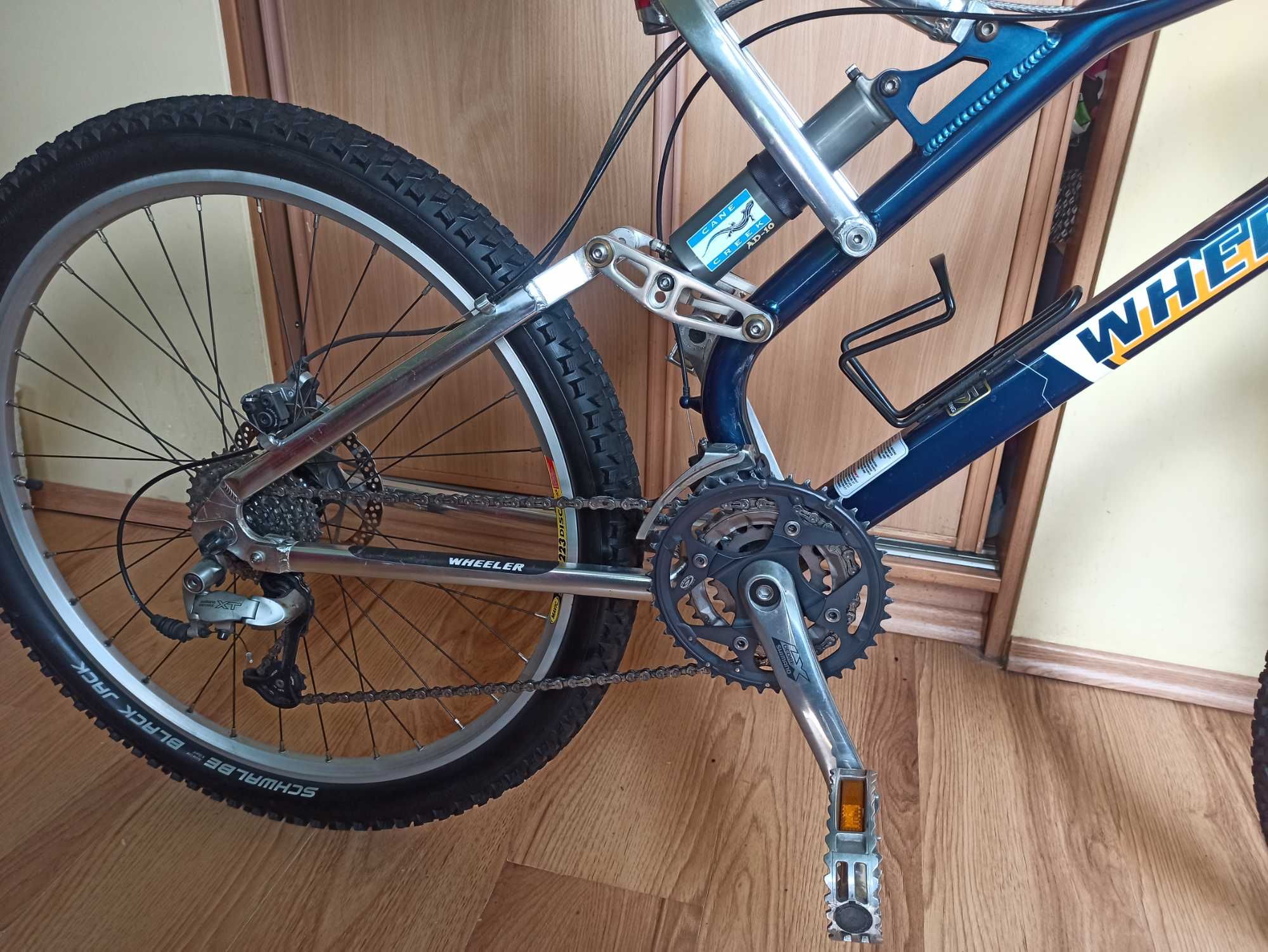 Wheeler 6000 DZX retro full koła 26 Mavic osprzęt Shimano LX/XT ALU 21