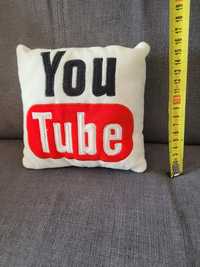 Maskotka poduszka YouTube