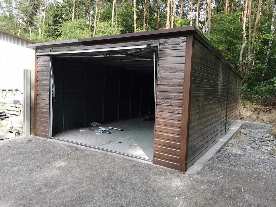 Garaż blaszany 4x6 ocynk Transport Montaż Gratis całe woj. śląskie