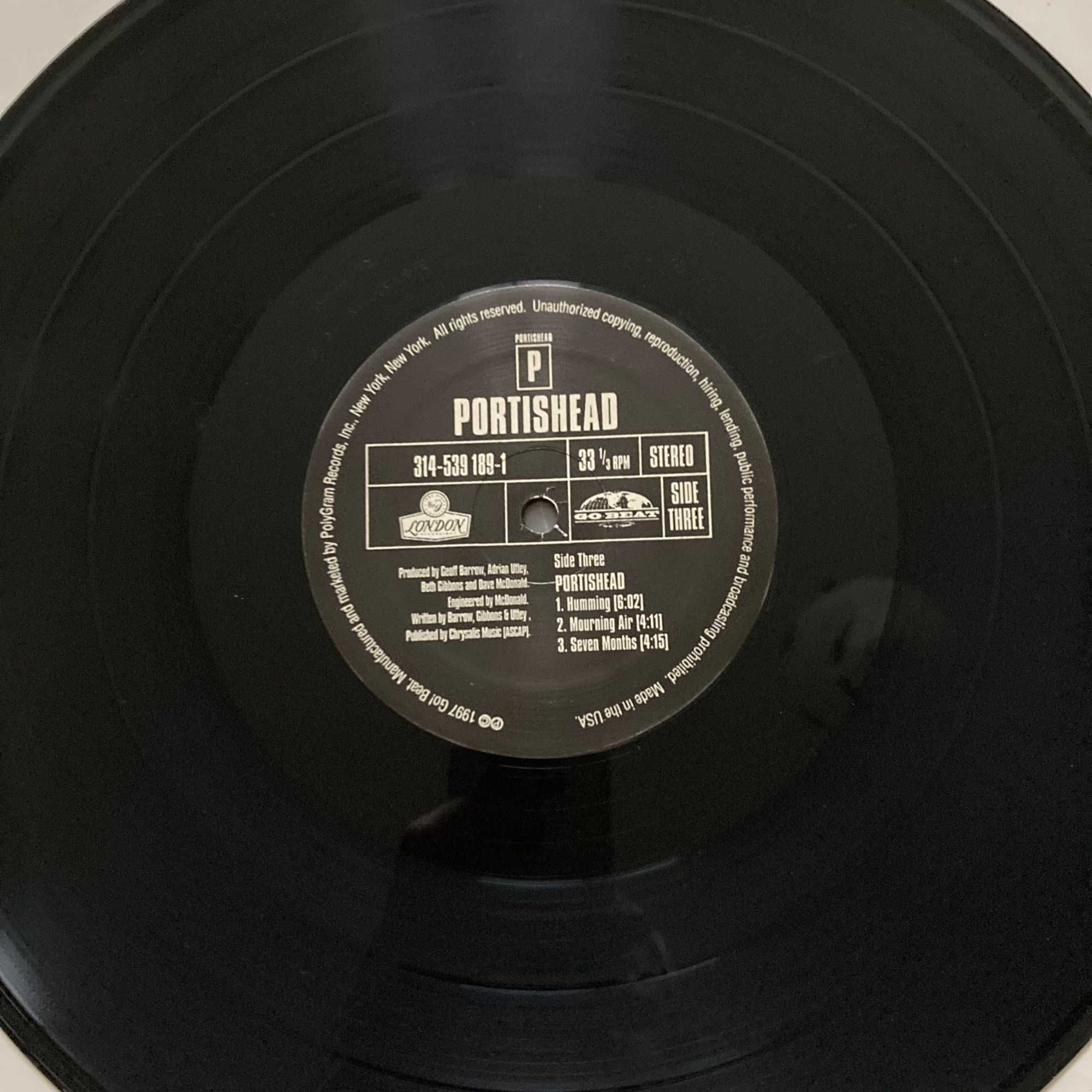 Portishead ‎– Portishead, 2LP