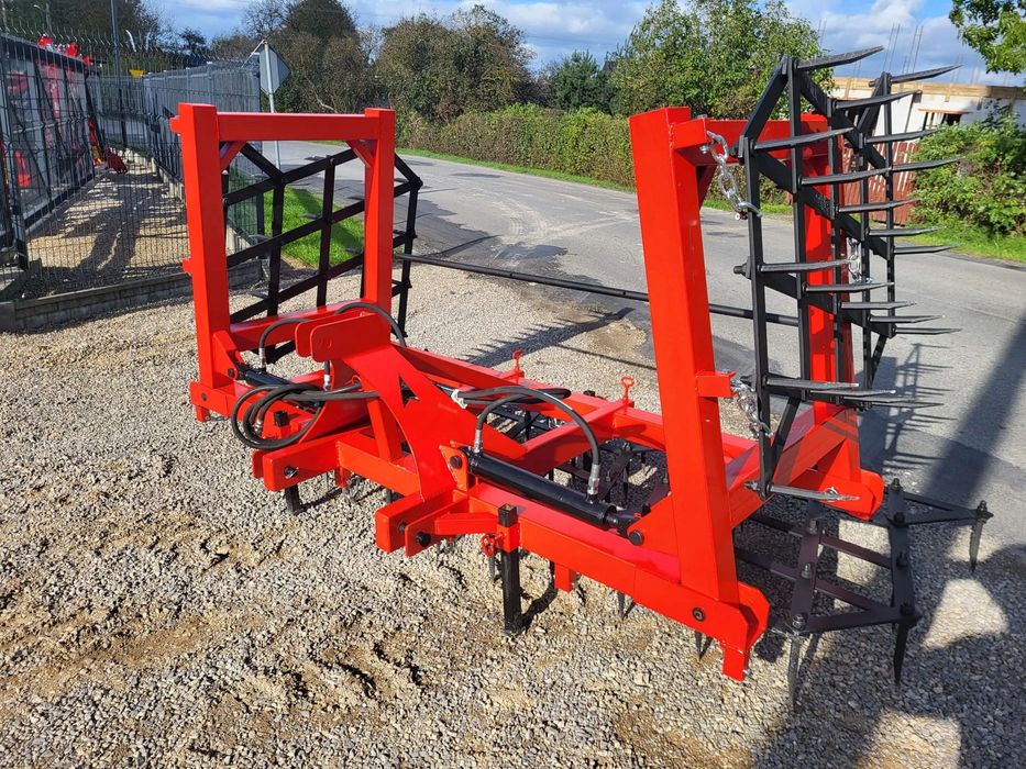 BRONY POLOWE HYDRAULICZNIE składane CIĘŻKIE *5pól *2 siłowniki *20 ząb