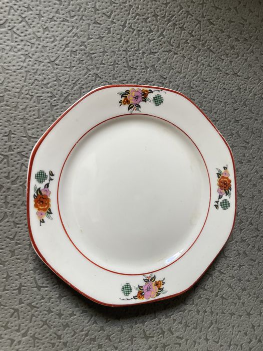 Prato sobremesa cerâmica Electro Candal