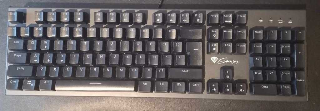 klawiatura mechaniczna genesis thor 300 RGB OUTEMU BROWN
