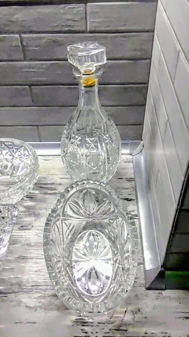 Вазы,салатницы,конфетницы хрустальные