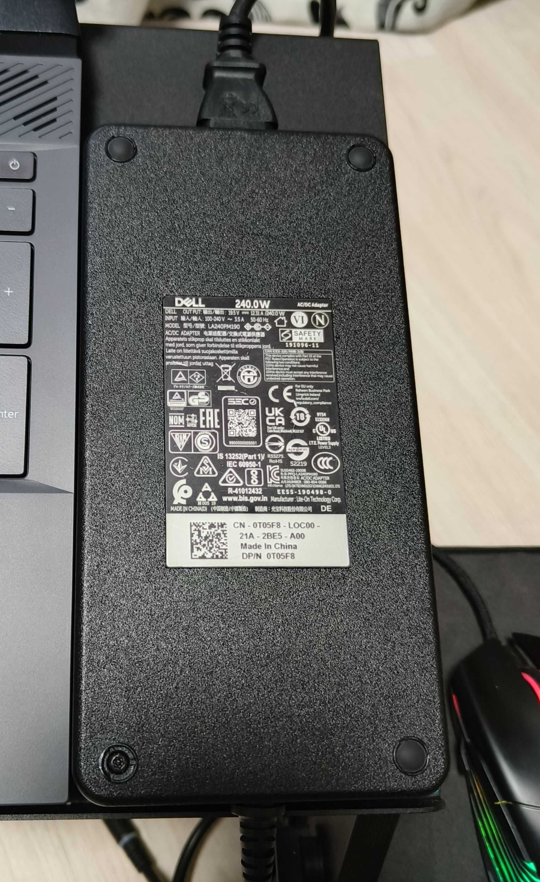 Ігровий монстр Dell G15 i7/3070ti/16gb ddr5/1tb NVME/2k 240Гц