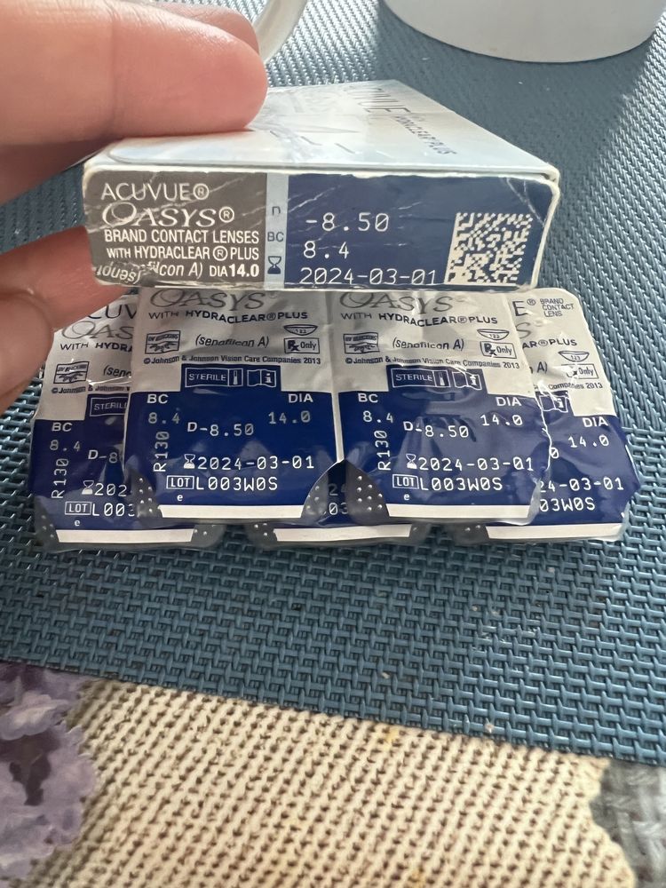 Acuvue Oasys контактні лінзи 2-тижневі