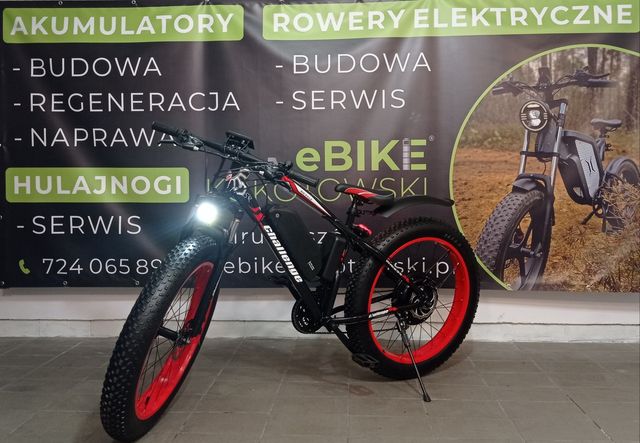 Fat Bike 1000W 36V 20ah. Rower elektryczny