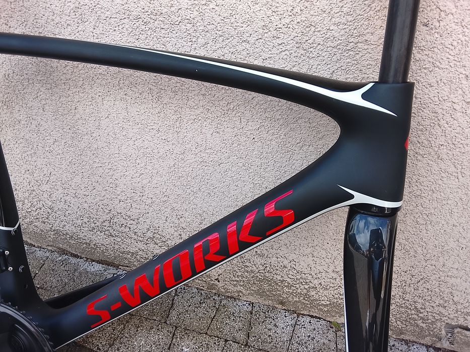 Nowa rama szosowa carbonowa specialized s-works pod tarcze,54 cm