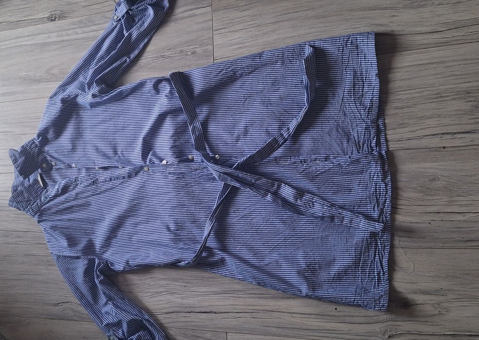 Sukienka bawełna niebieska lato rozm.38