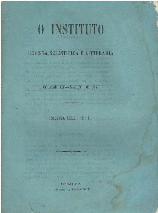 1012 -O Instituto- Revista Scientifica e Litterária