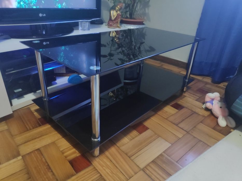 Mesa de centro preta