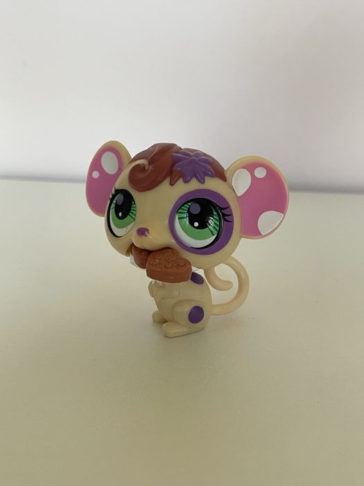 PET SHOP duża myszka z dźwiękiem + ciasteczko na