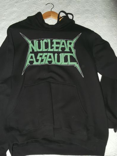 Vendo Hoodie oficial como novo dos Nuclear Assault