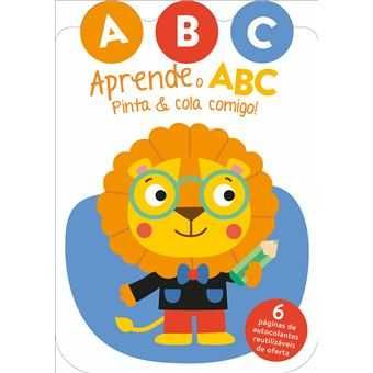Aprende o Abc/ Aprende o 1 2 3 - Pinta & cola comigo