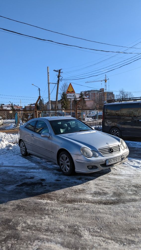 Mercedes C-class купе 2007