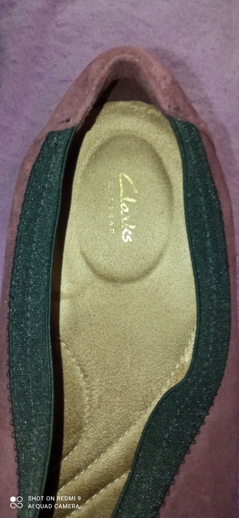 Мокасіни,туфлі Clarks 40р.