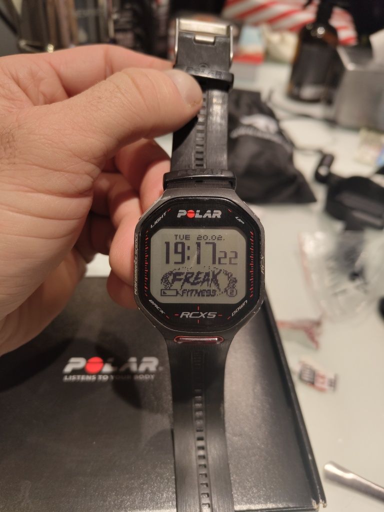 Zegarek pulsometr Polar RCX5 GPS pełny zestaw