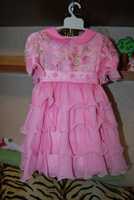 Нарядное платье на девочку 1-2 года