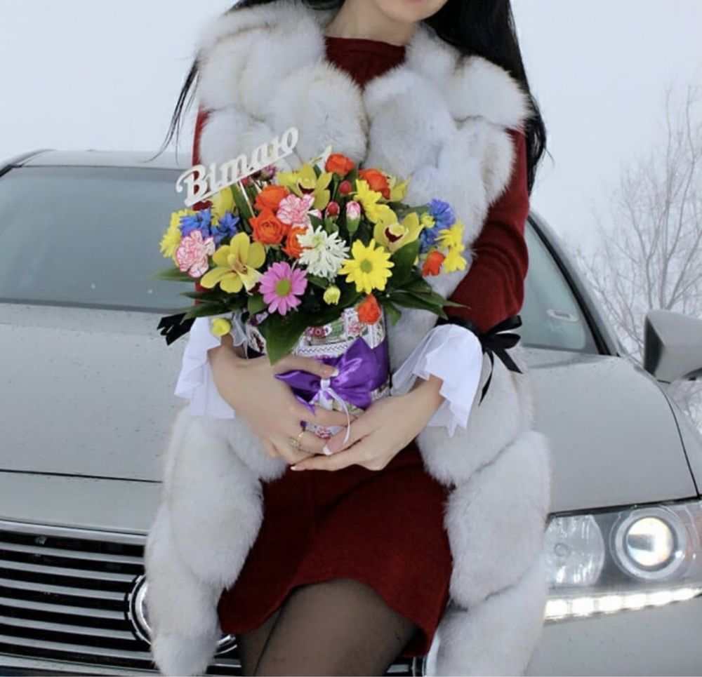 Жилетка финский песец