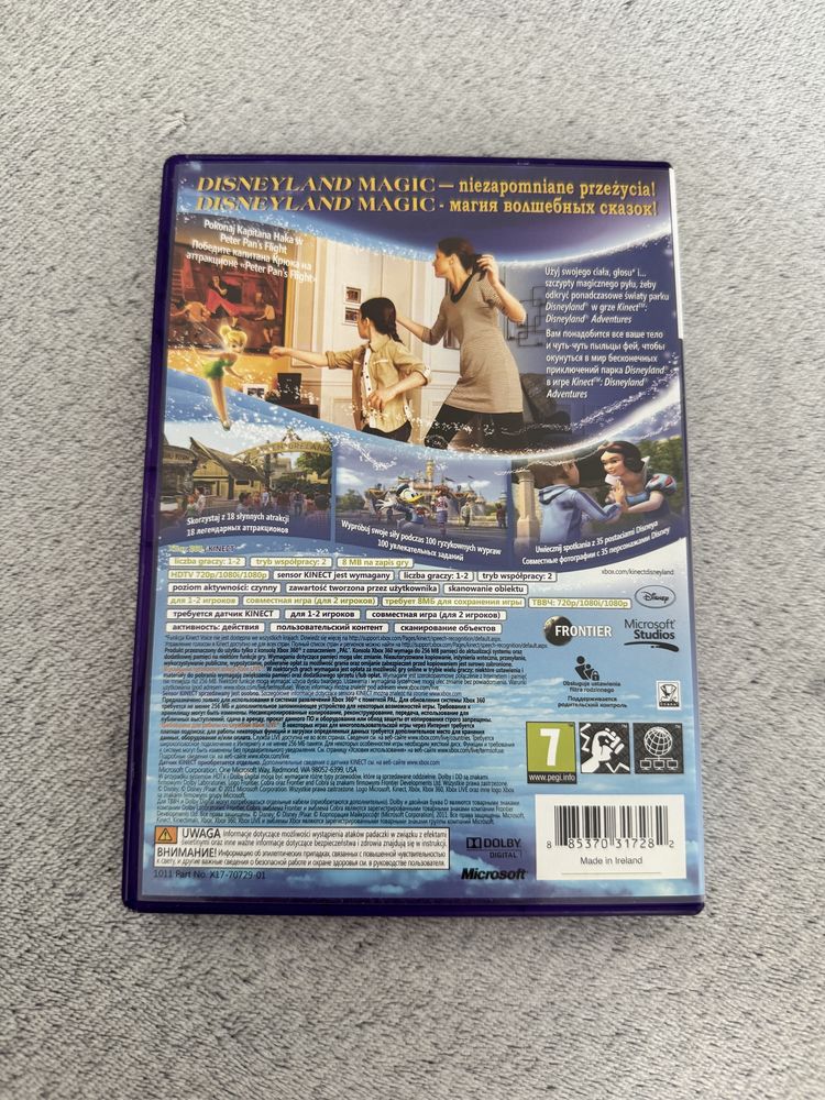 Disneyland Adventures Kinect XBOX 360 Gra Używana