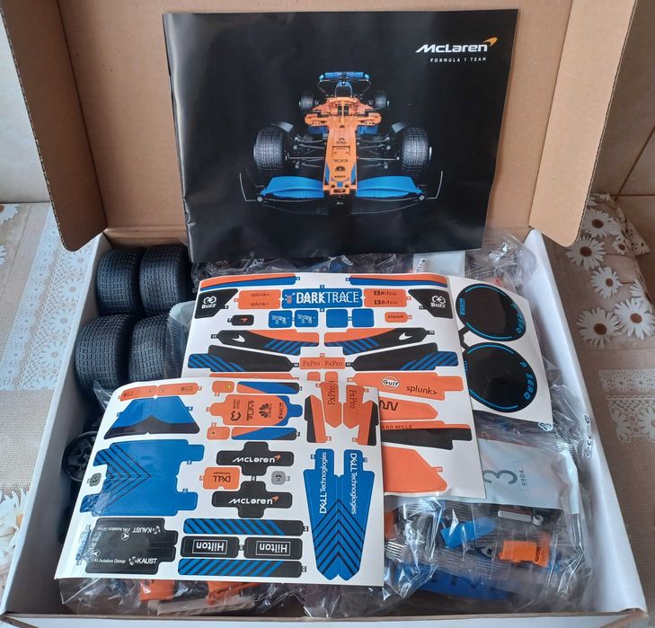 Klocki 42141 Samochód Formula F-1 McLaren 1432 PCS