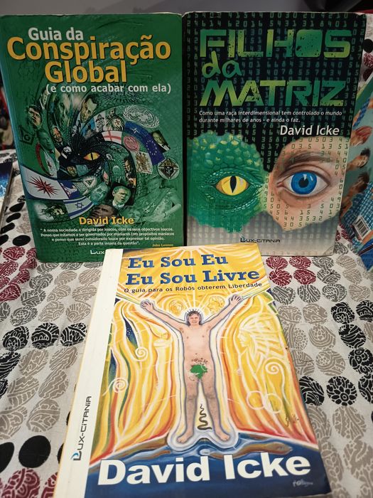 Livros David Icke / André Louro de Almeida