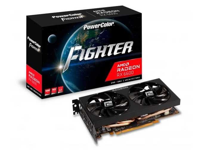 Karta graficzna PowerColor Radeon RX 6600 Fighter 8GB