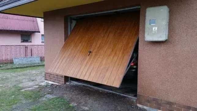 Brama garażowa UCHYLNA ROZWIERNA  NA M2 bramy uchylne SZYBKO Cały Kraj
