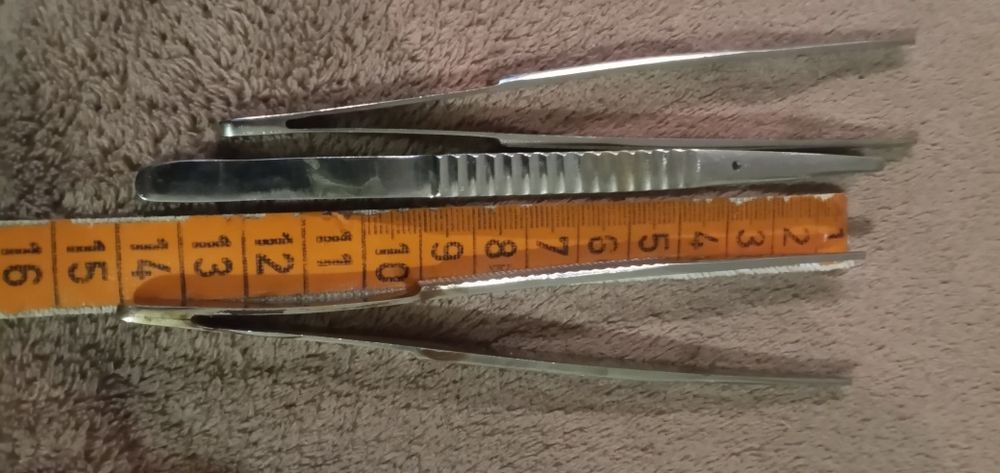 Пинцет.Не китай!Медицинская сталь..